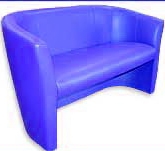 мягкий диван и кресло Лотос,  для дома,  баров,  кафе,  ресторанов - foto 6