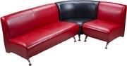 мягкий диван и кресло Метро,  секционный диван,  для дома,  баров,  кафе,   - foto 1