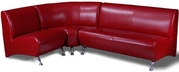 мягкий диван и кресло Метро,  секционный диван,  для дома,  баров,  кафе,   - foto 5