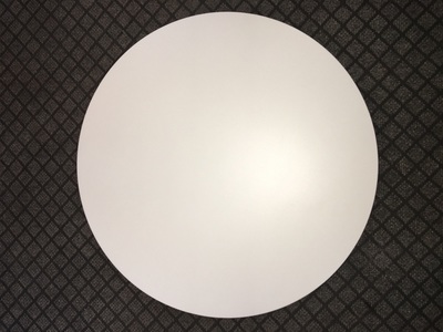 Столешница Стефано,  толщина 25 мм,  круглая,  80 см,  белый - main