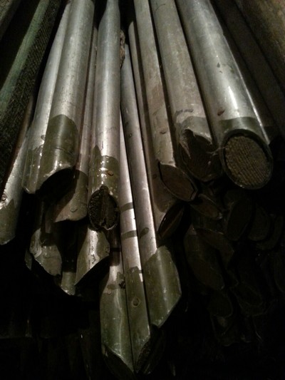 Трубы (стойки) алюминиевые диаметр 32 мм толщина 2.5 мм. длинной 155см - main