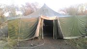 брезент, тент, навес брезентовый, палатка армейская любых размеров, пошив  - foto 7